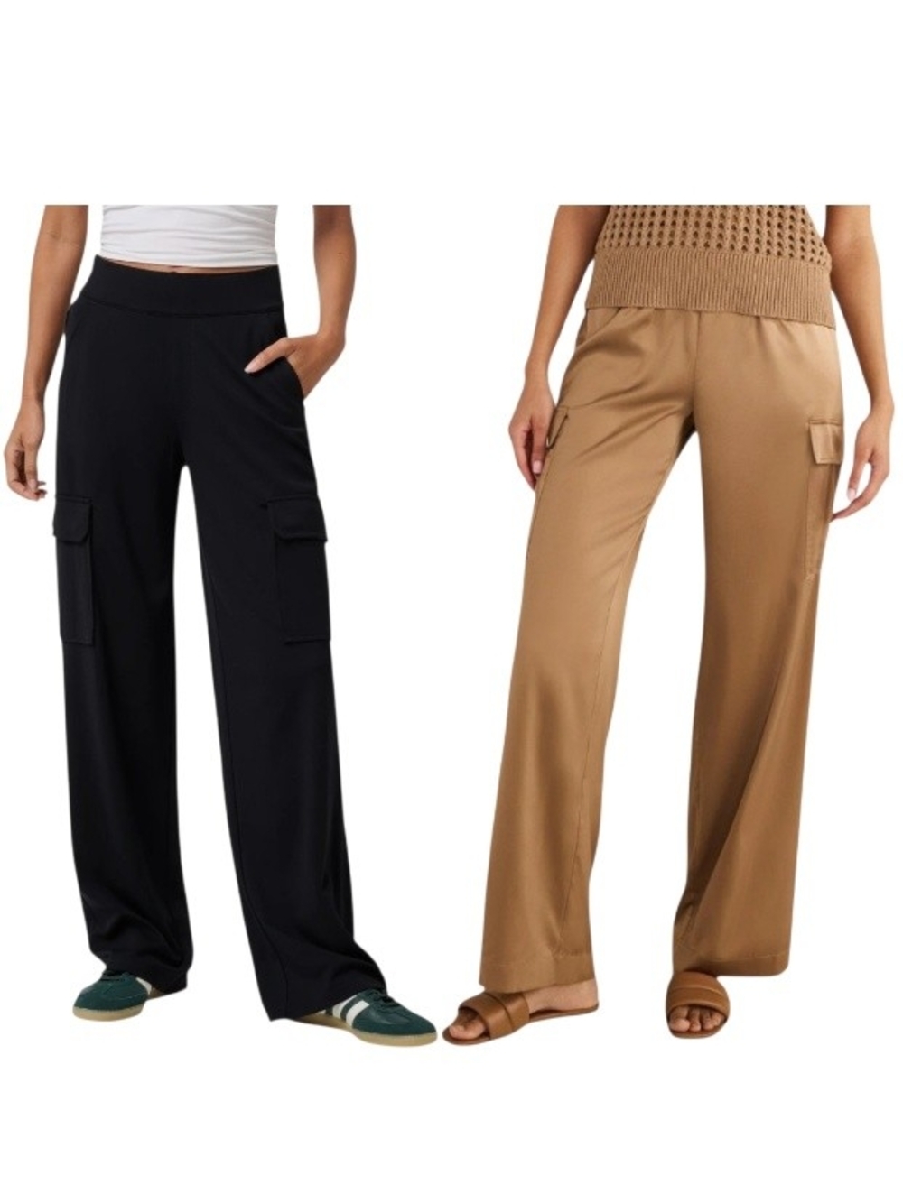 Free Haven - 2 Pack Palazzo Pants
